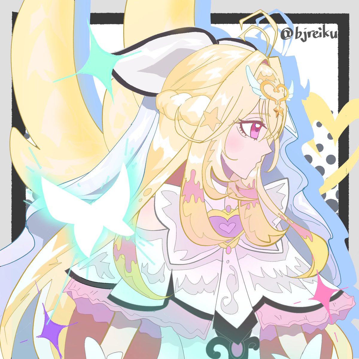 bjreiku's tweet photo. キュアアルカナ✨(フューチャーフォーム)
描きました！
 #プリキュア  #precure  #映画たんプリ https://t.co/LqKl2gaDoq