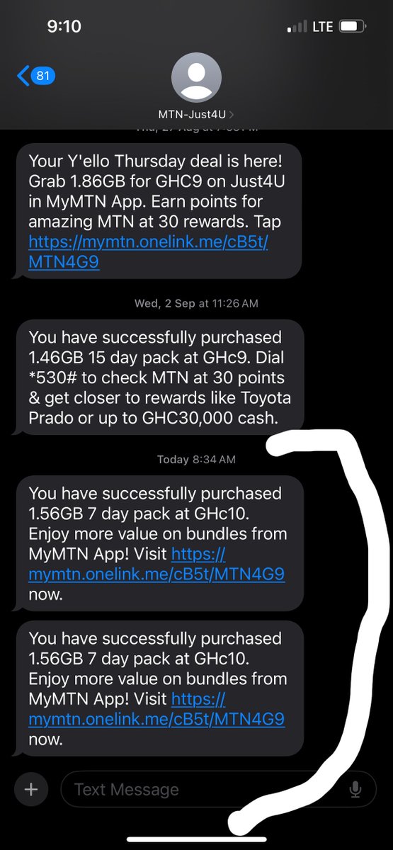ynwa_kofi's tweet photo. @MTNGhana what sort of theft is this???

I bought 50gh airtime, paid off 19.69 borrowed data. If it was 20gh, I should have 30gh remaining and I just purchased 10gh worth data twice and instead of 10gh airtime, 8cedis is left. 22 cedis was deducted from my airtime balance, not 20 https://t.co/6YfMOmyp6o