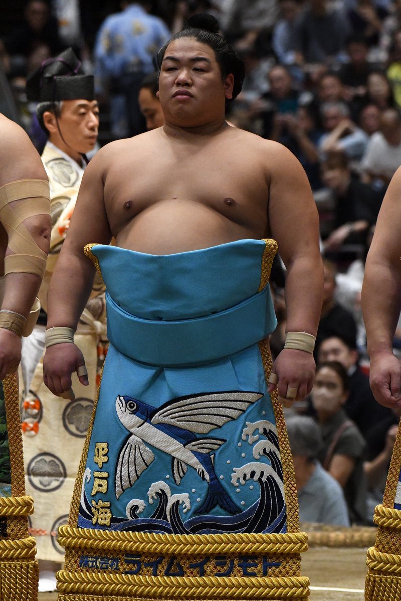sumochankolove's tweet photo. 【2026年9月22日・九月場所（両国）】
平戸海関。

#平戸海
#sumo
#相撲
#大相撲
#九月場所 
#両国国技館 https://t.co/GoYPKdP8L3