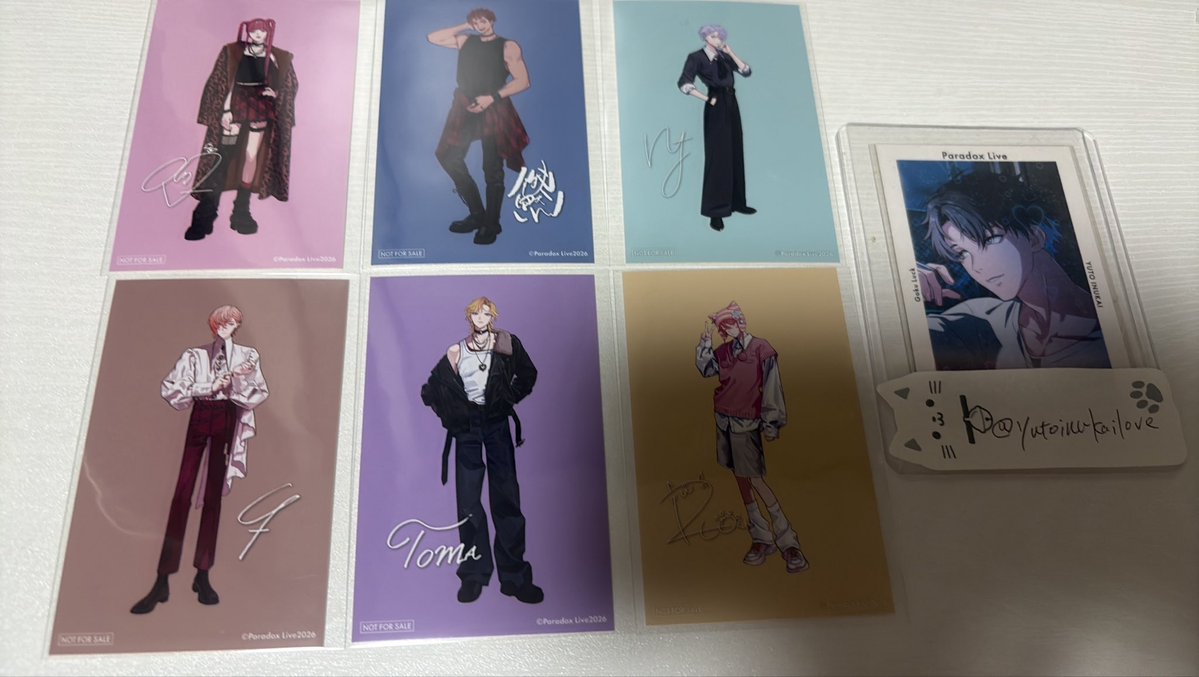 yutoinukailove's tweet photo. パラライ LOOKBOOK Gプリ 交換 譲渡

☆譲 ♡夏準、♡那由汰、アレン、リュウ、玲央、東夏、紗月、四季、♡晴臣、甘太郎、アン、善、京、斗真

☆求 憂人、珂波汰、京or定価＋送料

珂波汰と京は各1で求めております。
♡は憂人、珂波汰と交換のみ！
お気軽にお声がけくださいm(_ _)m https://t.co/GYSlzK2LWo