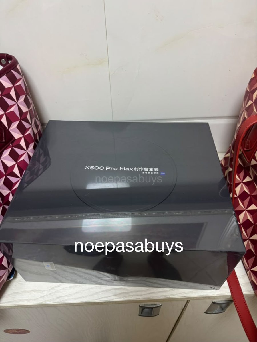 NoePasabuys's tweet photo. CHINA ONHAND

💜 VIVO X500 PRO MAX 1TB WITH KIT

By Monday PH onhand na ito

DM if want magpasabuy https://t.co/oEmZbMIVN7