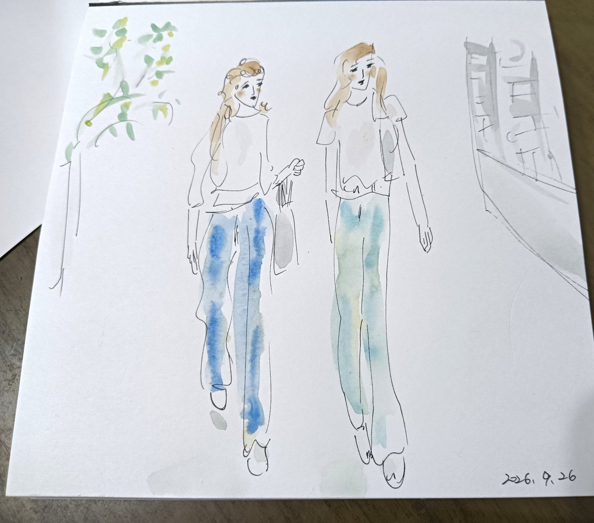 yunkimura2022's tweet photo. 今日のドローイング

#drawingㅤㅤ 
#ドローイング https://t.co/FOUYozLHxr