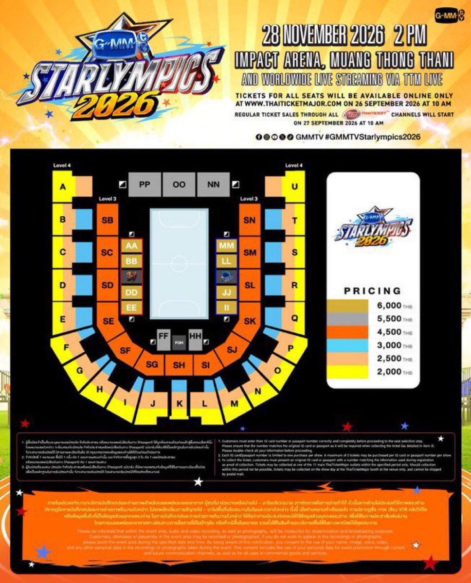 Khalifa_Costa's tweet photo. WTS LFB  TICKETS 
GMMTV STARLYMPICS 2026
<
2 x Zone AA,6000 ..~
4 x Zone FF,5500….
3 x Zone SN,4500
Full/half payment ✅️✨️
Original prices..
Dm
International fans can also ask
#GMMTVStarlympics2026
#GMMTVSTARLYMPICS2026 https://t.co/1BFkBcXTSZ