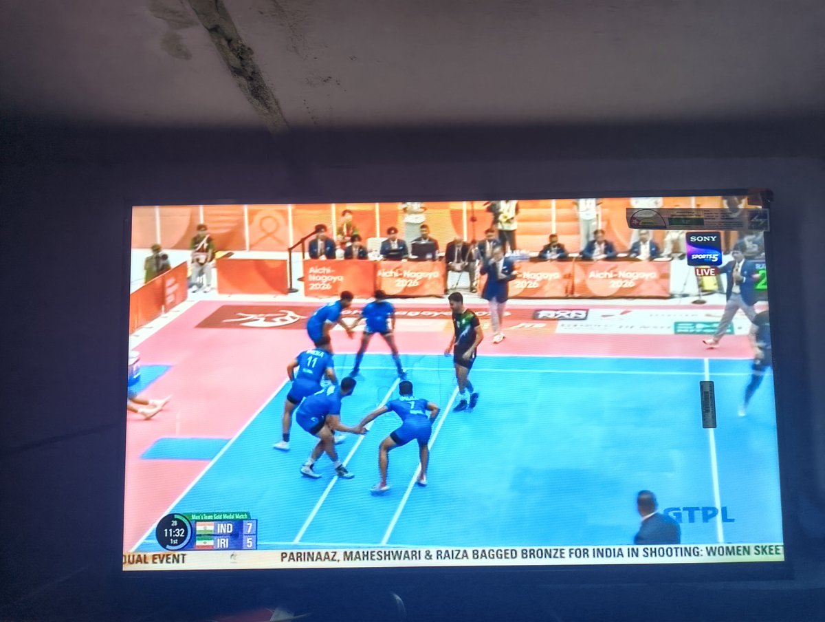 sanjuuu_31's tweet photo. 🇮🇳 INDIA vs IRAN 🇮🇷 — ASIAN GAMES FINAL
The gold medal is on the line.
One final battle. One goal — GOLD. 🥇
#AsianGames #India #Kabaddi #INDvsIRI #GoldMedal https://t.co/DZwAmswUDz