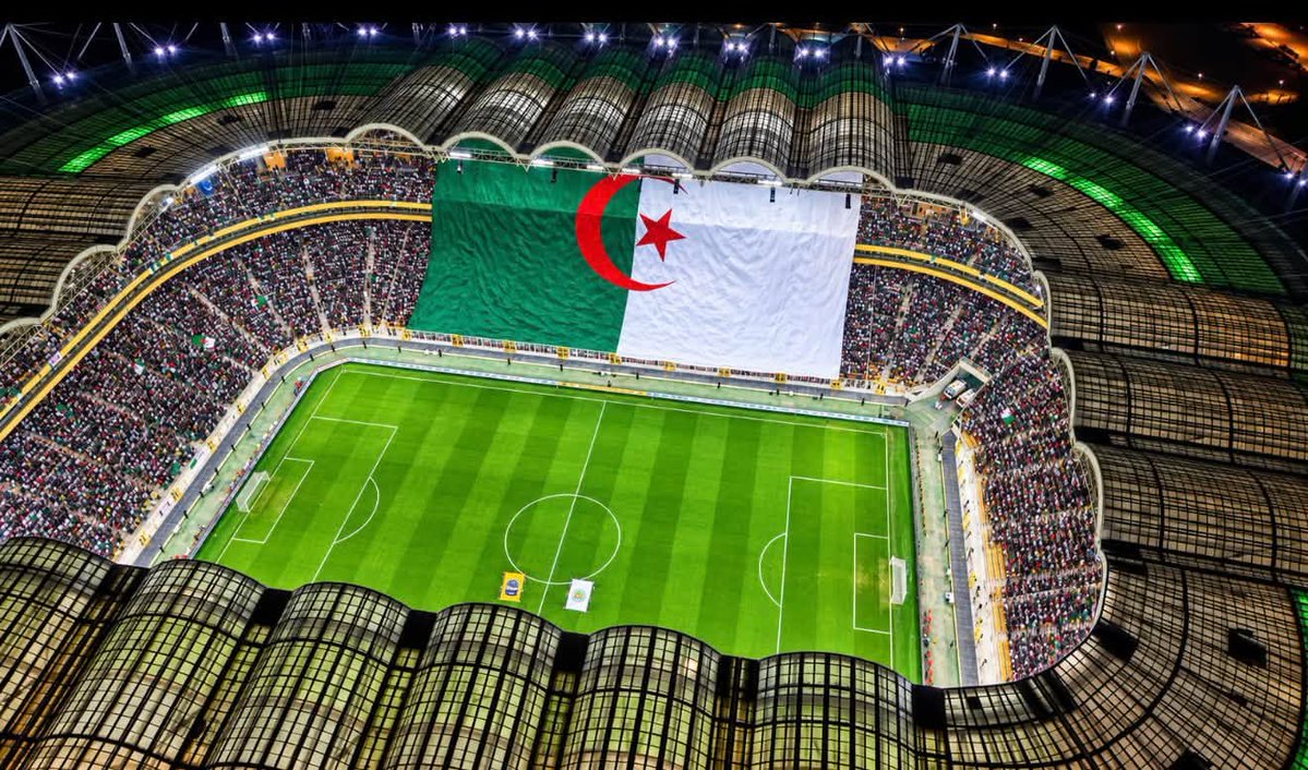 Algeria3New's tweet photo. Beautiful images from the Tizi Ouzou stadium. https://t.co/egEyHYwazJ