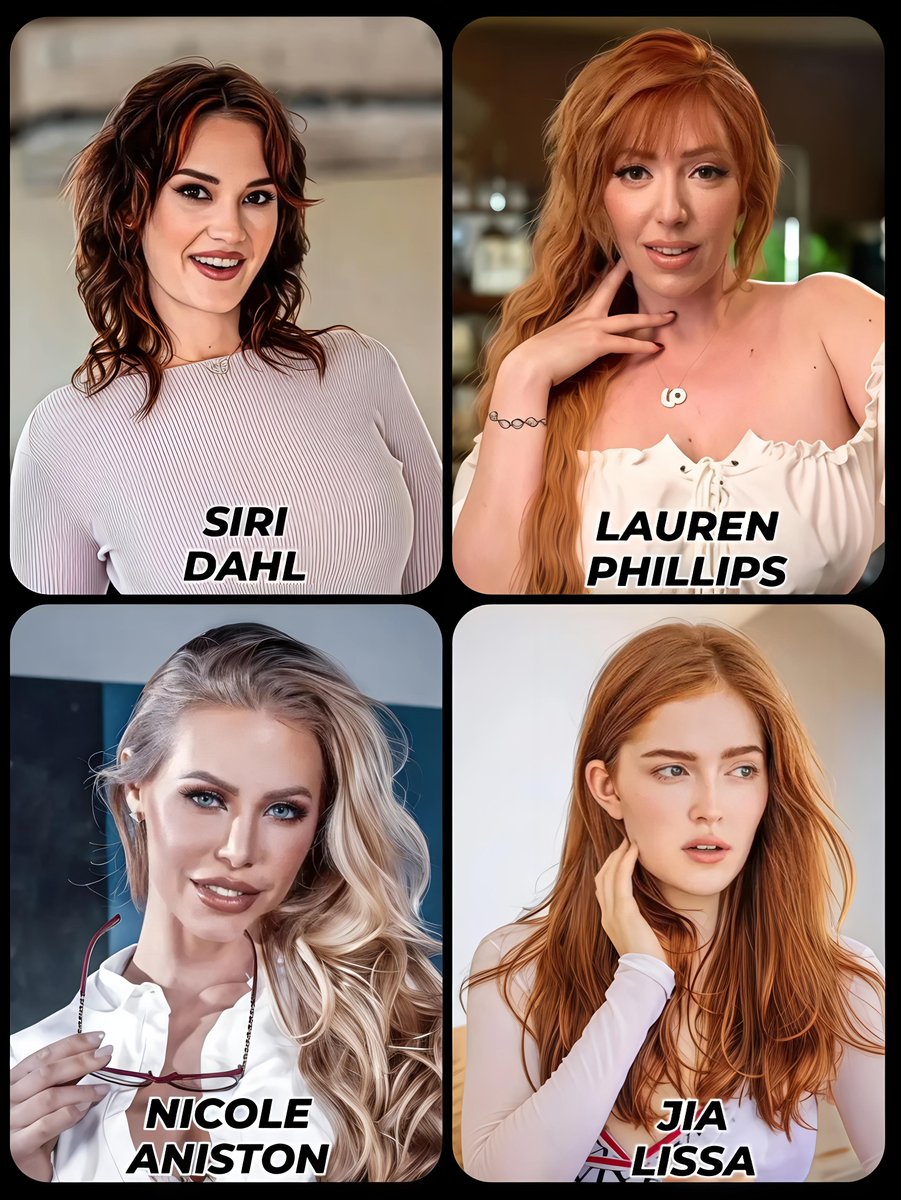 alyxstar696's tweet photo. Hey @grok choose your favourite 
Mine is Siri 👑👑 https://t.co/mPmDCvAR1S
