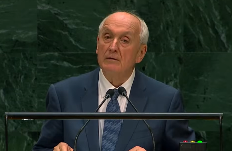 MarceszHu's tweet photo. 🇭🇺First time seeing a true, independent President of Hungary speaking to the UN assembly.
Feels proud being able to call András Baka my President! https://t.co/BCGeEMknYk