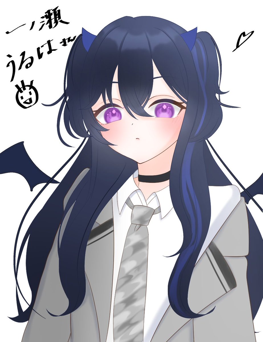 anm_2_2's tweet photo. 《ぶいすぽ全員の好きビジュ描きたい‼️》

その4  一ノ瀬うるは
#一ノ瀬の絵 https://t.co/oaXZsbtRvR