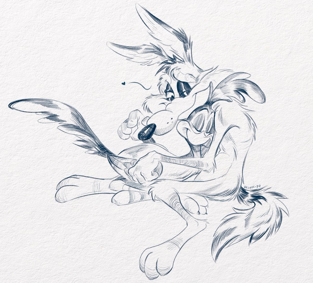 List0K_'s tweet photo. If I have 800 subscribers, I think I’ll draw even more sketches with them.

 #looneytoons #coyote #roadrunner #wileroad #wilerunner #artㅤㅤ #looneytunes https://t.co/4aiTZjzrZb