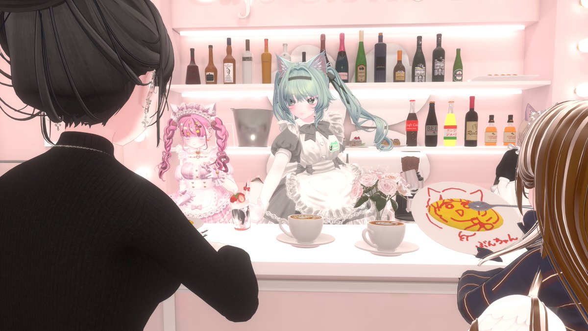 kii_vvv's tweet photo. お給仕もしてもらいました！
#Cafe_cc https://t.co/pdTuaLXG9j