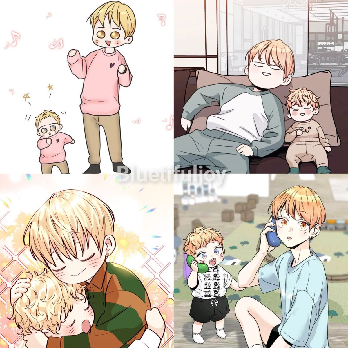bluetifuljoy's tweet photo. Hyesung and baby Byul’s bonding moments are so sweet 🥹💖 https://t.co/t68qVVj90e