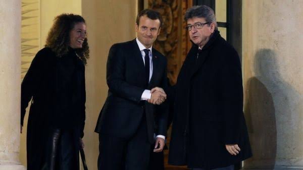 Frontieresmedia's tweet photo. 🚨 Jean-Luc Mélenchon et Emmanuel Macron ne participeront pas à la messe prévue cet après-midi place de la Concorde. https://t.co/kaXUD0wq82