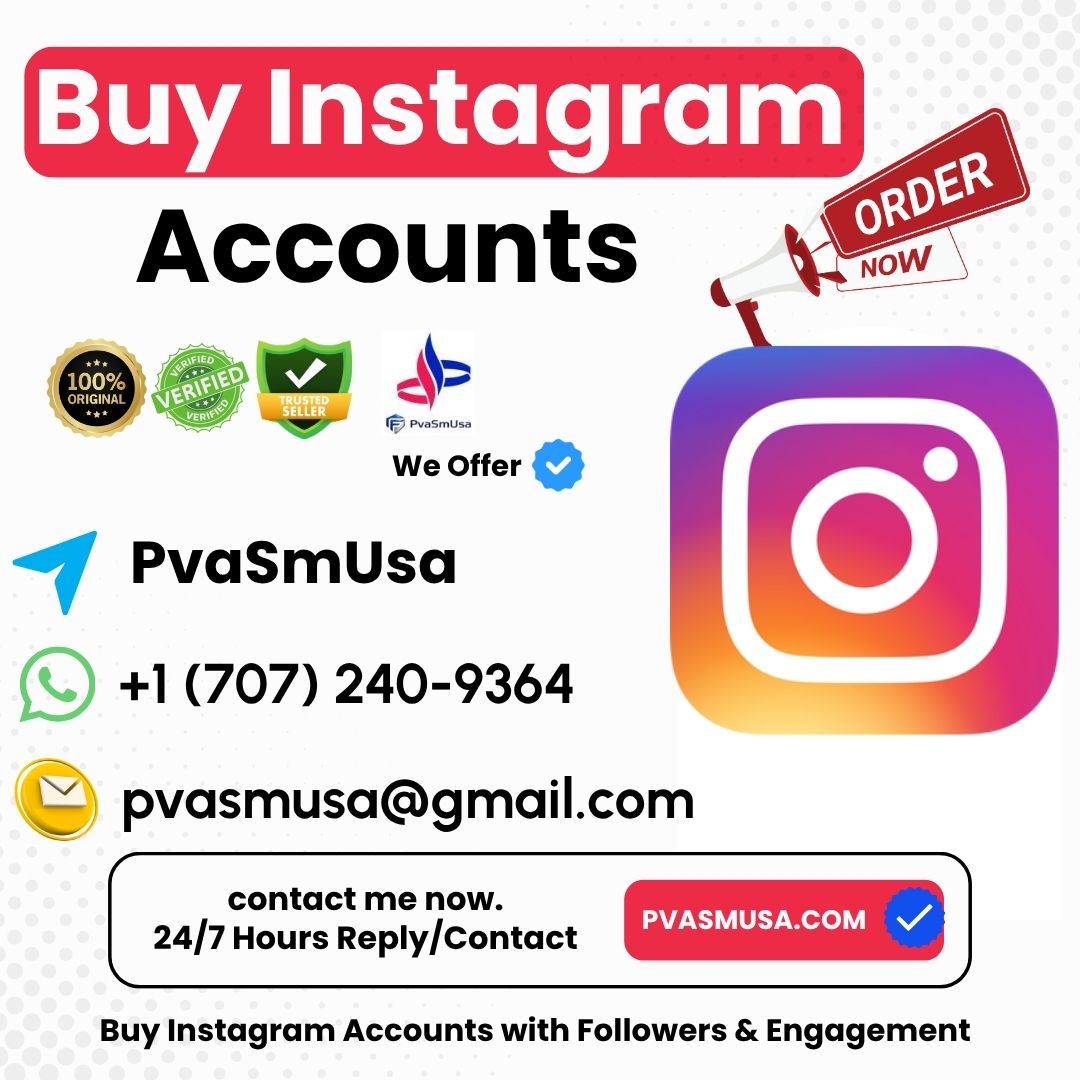 pvasmusa's tweet photo. Buy Instagram Accounts with Followers &amp; Engagement

LInk : https://t.co/iUViaE8UX3

––➤Email: pvasmusa@gmail.com
––➤Telegram: PvaSmUsa
––➤WhatsApp: +1 (707) 240-9364

#pvasmusa #marketing #instagram #accounts #usa #business #buy https://t.co/Oi0xOkWSoD