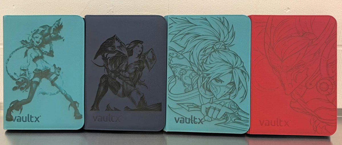 Runegrave_'s tweet photo. I have a few binders going at showdown Bristol. come check them out! 
#bristol #showdown #riftbound #jinx #akali #kaisa #yasuo https://t.co/5MXyVUl0iy