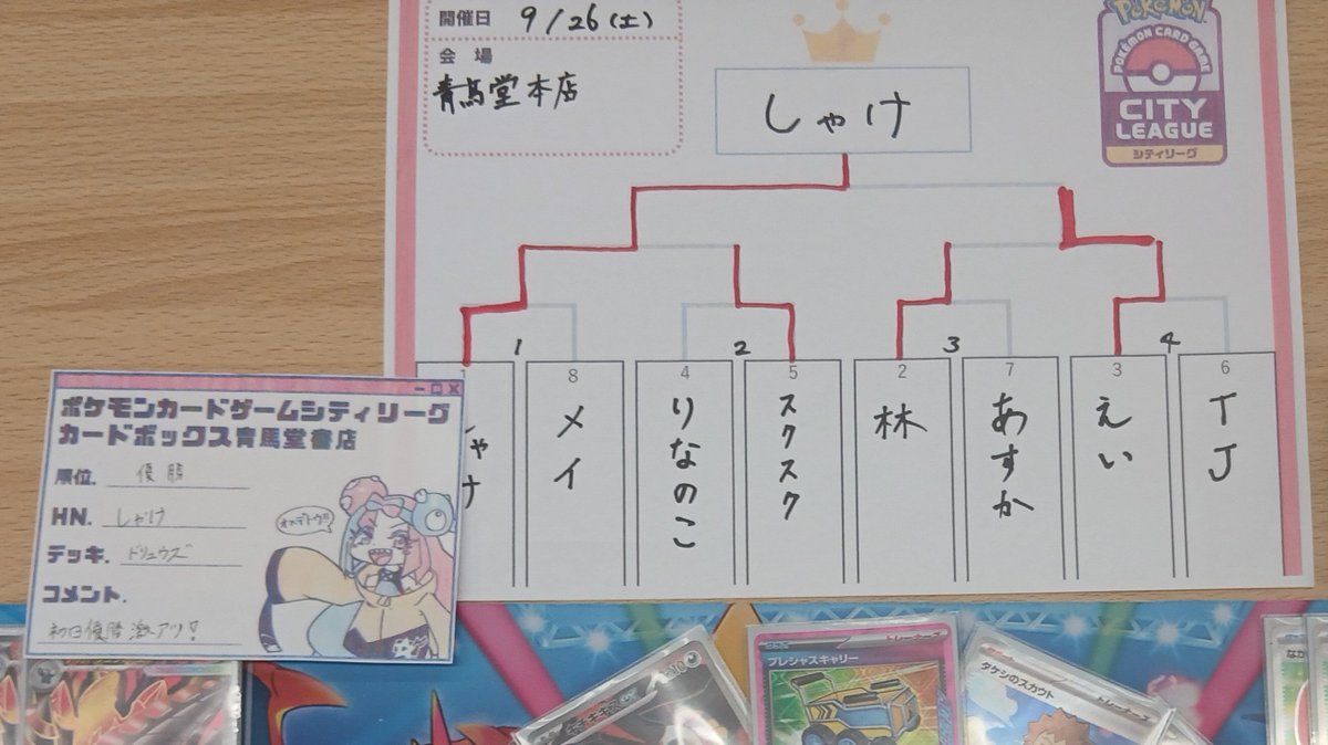 grilledshake's tweet photo. 優勝したぞ！！！！！

シティ最速JCS へ！
ドリュウズとリベンジできて嬉しい🔥 https://t.co/G9HQ2nqCHs