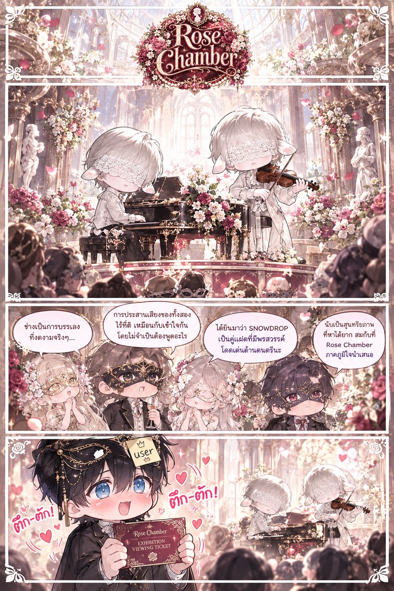 imnotpurfectt0's tweet photo. 「กิจกรรมแสดงดนตรีของแฝด Snowdrop」
อะไรจะไปกว่าดนตรีเพราะๆกับคนที่เล่นน่ารัก
#Muse_Snowdrop https://t.co/2kIKcwYVxc