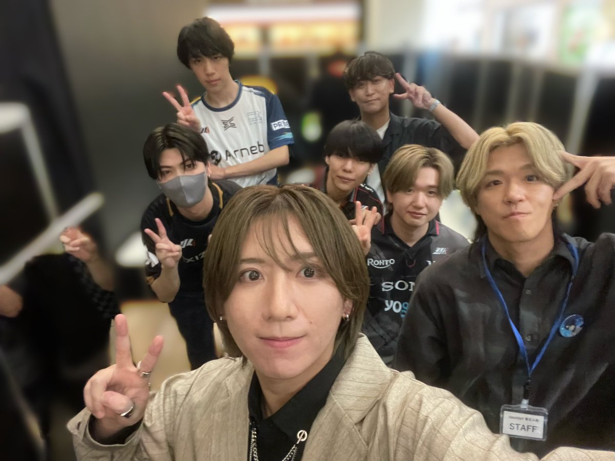 Yota_Suzuki_'s tweet photo. #アジア大会応援フェス
1日目にMCとして出演させていただきました！ご来場いただいた皆様、ありがとうございました！
大好きなプロシーンでいつも見ている素敵なプロ選手の皆様、ゲストの皆様と一緒に幸せな時間を過ごさせていただきました…！
明日も頑張ります！

#第五人格
#第五人格横浜コラボ https://t.co/BNebQRWAeB