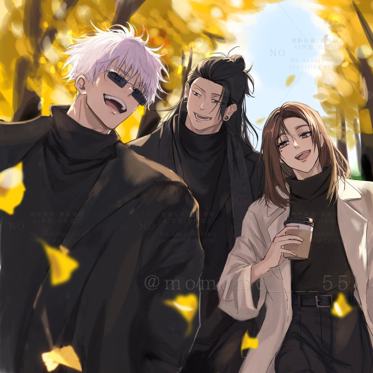 momomo____55's tweet photo. さしす大人組🍁🍂 https://t.co/3PN2Kshj21