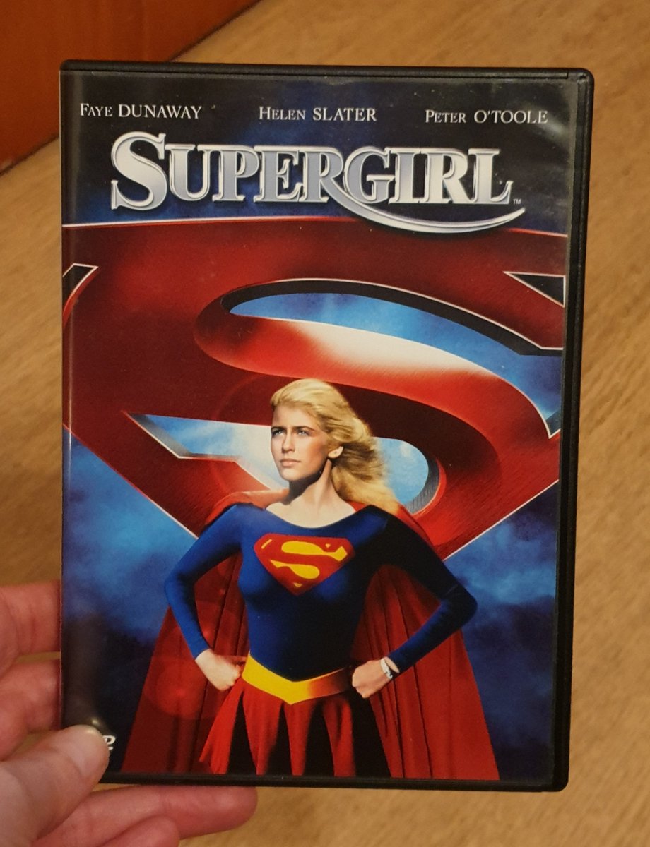 TanjaStrutzl's tweet photo. A great & fantastic fantasy movie with a brilliant cast from 1984, #Supergirl directed by #JeannotSzwarc.
#physicalmedia #FayeDunaway #HelenSlater #PeterOToole #HartBochner #BrendaVaccaro #MiaFarrow #PeterCook #MaureenTeefy https://t.co/jo6ldvVURX