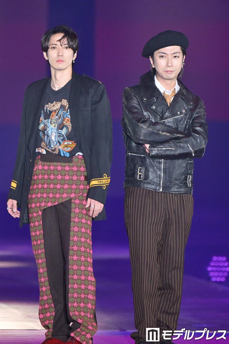 modelpress's tweet photo. 【♥️Rakuten GirlsAward 2026 A/W🍰🍭】

河合郁人＆辰巳雄大（ふぉ～ゆ～）
20年来の“大親友コンビ”でペアランウェイ✨
https://t.co/LAl0k69LUB

#ガルアワ2026AW https://t.co/6GmxUgojrk