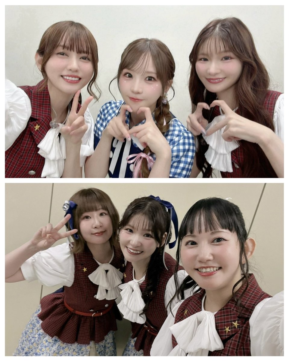 watanabeyui_Ton's tweet photo. みんなとのお写真💖
タイミング合わずで全員と撮れてなかったー😭くやしい…

アーカイブ配信もまだ期間内ですので何度でも見返してください…!!!!!
みなさんの好きなシーンも教えてくださいね☻ζ 

#ミリオン14th
#ミリオン14th_day2
#横山奈緒 役 https://t.co/iey5Hnk2lj