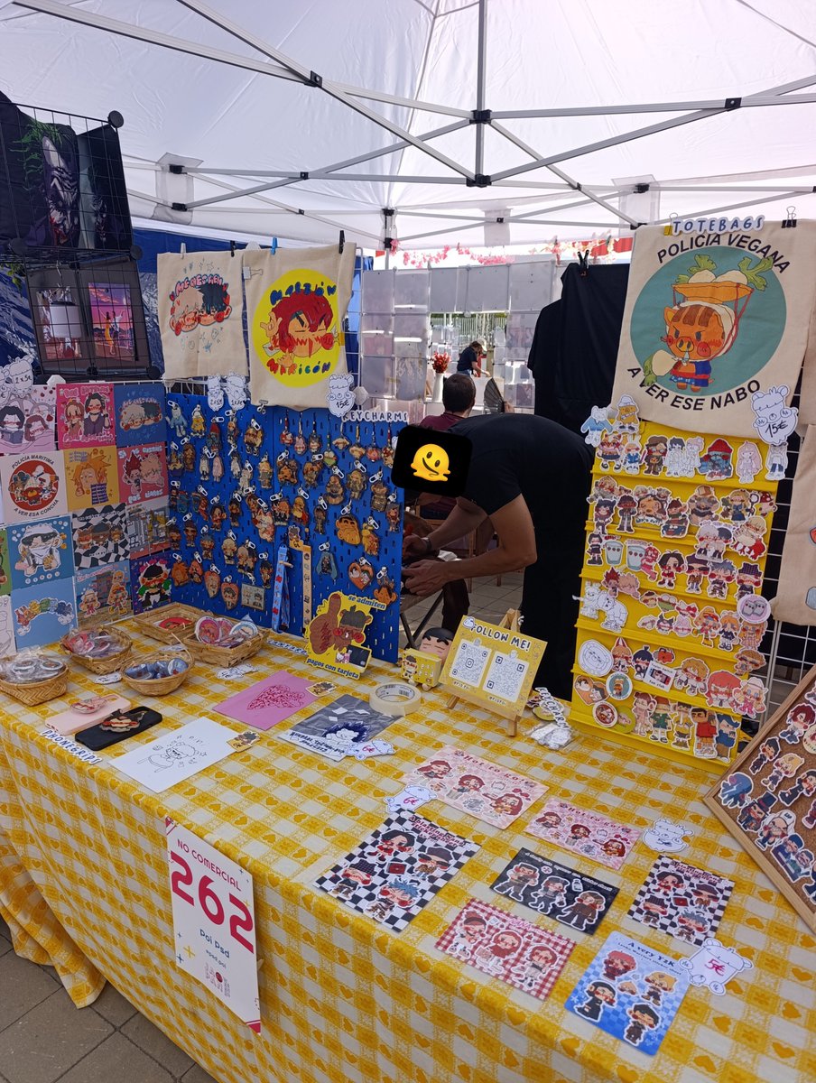 PsdPoi's tweet photo. Ya estamos por aquí!!!!
Zona FANZONE NC262

Pasaos que hay que animar esta parte de la feria jajaj nos vemos ✨

#japanweekend #madridjapanweekend https://t.co/vlMWsiEuGB