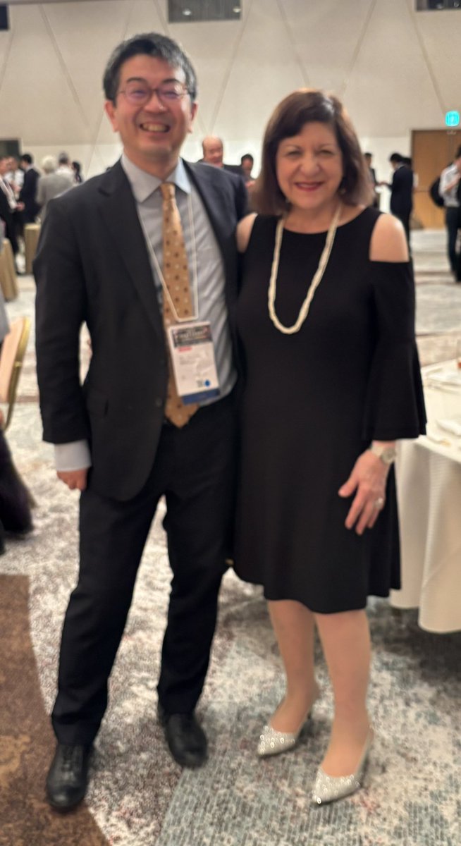 TakashiKohno2's tweet photo. #JCA85 with Dr Foti @AACR_CEO . How wonderful! She loves JCA @jcaopl . We greatly appreciate! https://t.co/R1yzk3GfCM