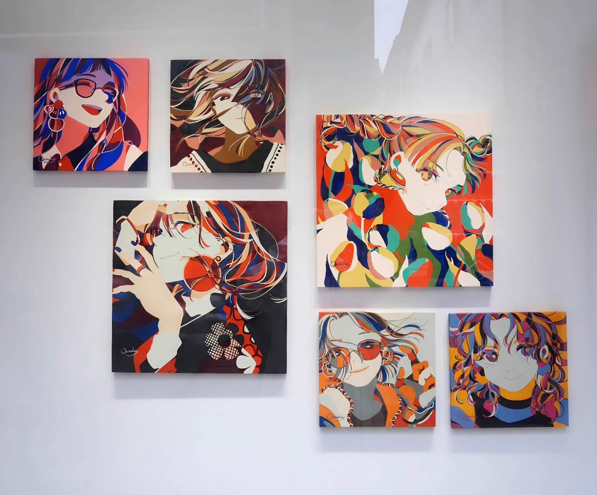 オリタケイさん 特大アクリルアート／展示会限定・一点もの オリタケイ@ 9/26~blk gallery展示 (@Oritakeikou) / X