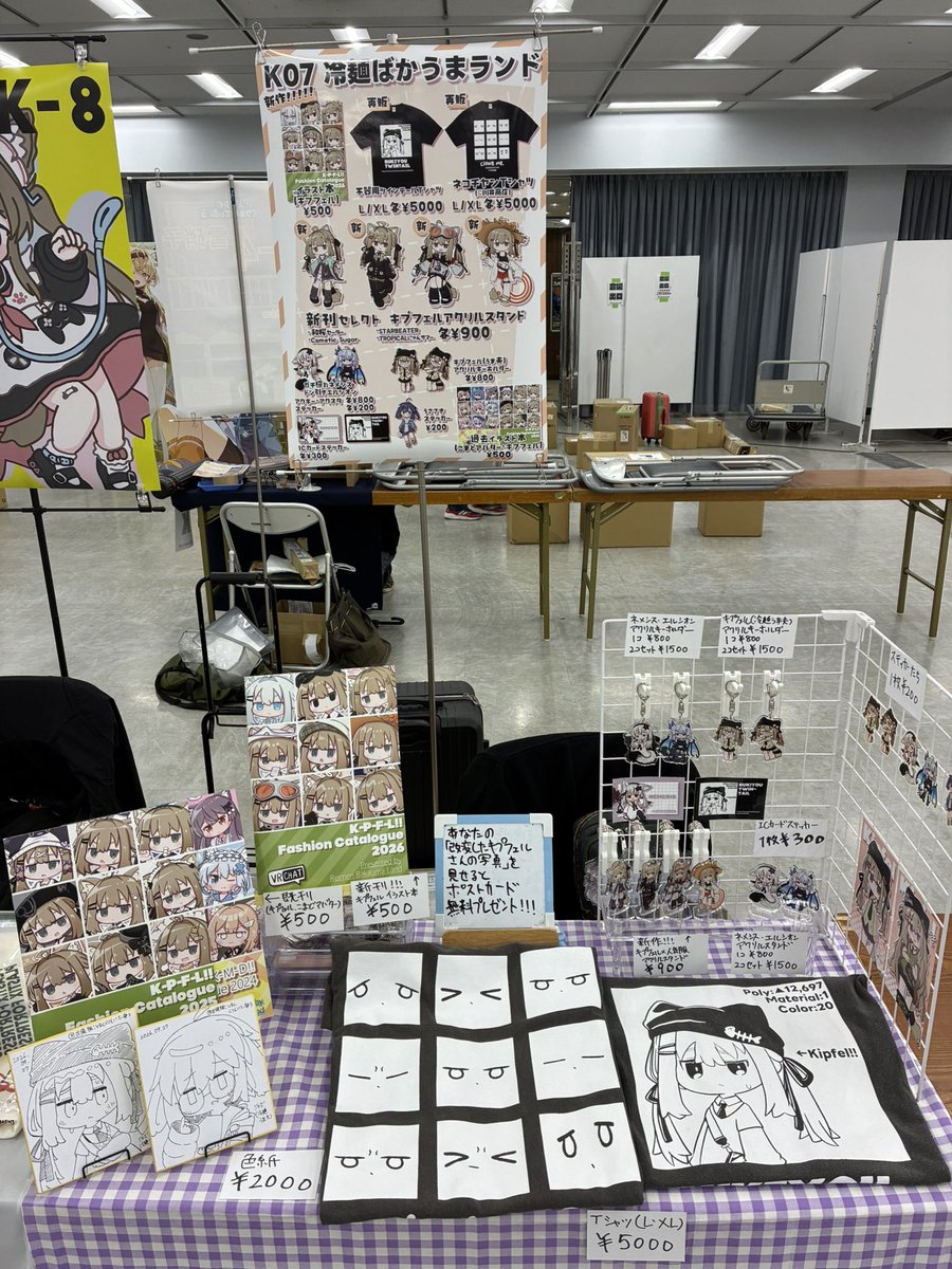 jazzraze's tweet photo. K7冷麺ばかうまランド　頼む　お前たちの自慢のキプフェルさんの写真を用意しろ　おれがアバターをベタ褒めしてポストカードをプレゼントしたる　そしてついに本の新作がある　お待ちしております

#VRCくりえいてぃ部
#出張版3サークル出展 https://t.co/y9MtKy3E1C