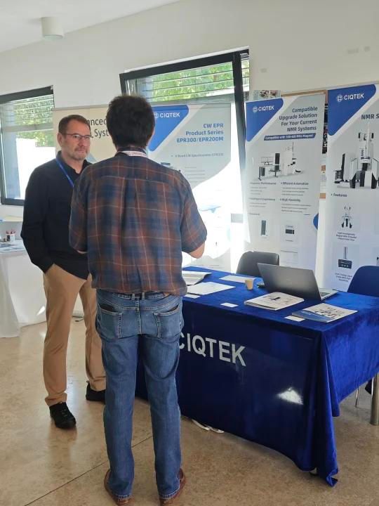 ciqtek's tweet photo. #SCM2026 Spin Chemistry Meeting in Padua is a wrap! 🧲
Great discussions with researchers on #EPR, #NMR, spin chemistry, and EPR/NMR modernization & upgrade solutions.
Another strong step forward for the #CIQTEK European #MagneticResonance Team. 💪
#EPRchat #NMRchat https://t.co/GbY464Xl8J