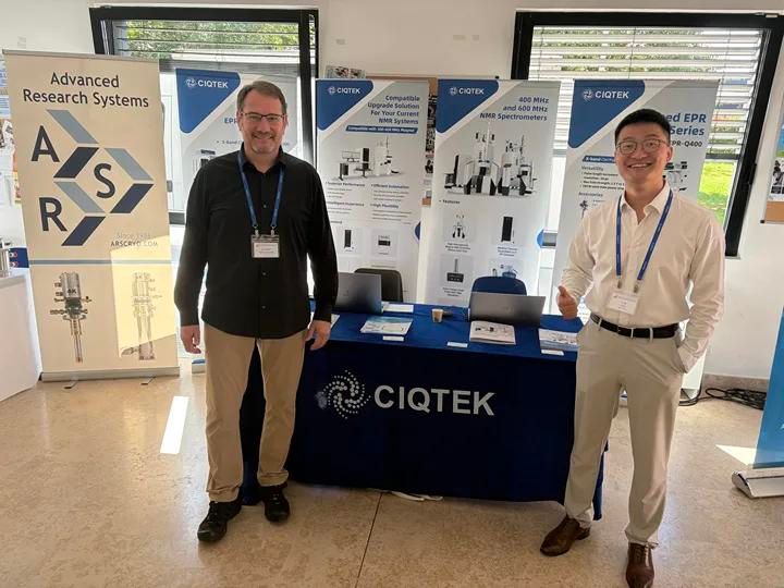 ciqtek's tweet photo. #SCM2026 Spin Chemistry Meeting in Padua is a wrap! 🧲
Great discussions with researchers on #EPR, #NMR, spin chemistry, and EPR/NMR modernization & upgrade solutions.
Another strong step forward for the #CIQTEK European #MagneticResonance Team. 💪
#EPRchat #NMRchat https://t.co/GbY464Xl8J