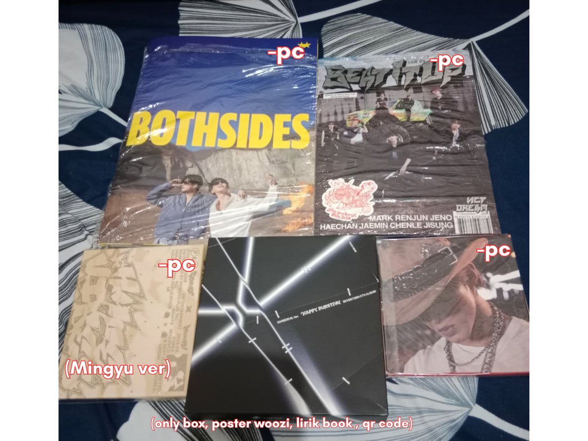 shinwon_hen's tweet photo. Mini GIVEAWAY🎁✨

For 6 winner 
━☆pb both sides
━☆pb BIU
━☆CXM poster mingyu ver
━☆Daredevil 
━☆Digi BIU mark ver
━☆foldable bag wonwoo (new) 

TNC : 
-rt &amp; like this post &amp; post yg aku sematkan
-carat &amp; sijeuni only
-no akun GA Hunter
-rep apapun dibawah

Close tba! https://t.co/vz8dMUAUdH