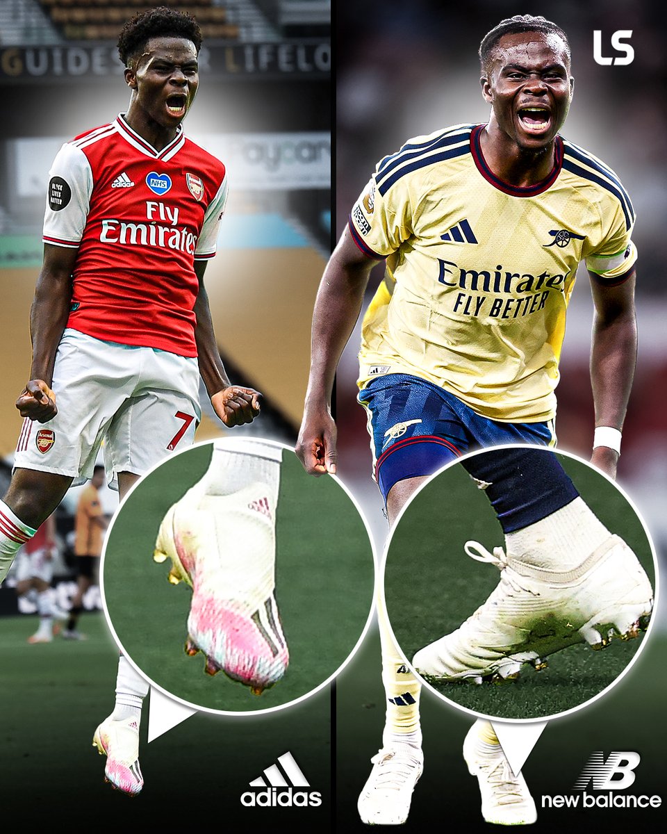 livescore's tweet photo. Kylian Mbappé isn't the first megastar to swap a 𝙜𝙞𝙖𝙣𝙩 boot brand for one on the rise 🥶📈

A new era of boot deals is here ✨ https://t.co/sWf9Cnnj2N