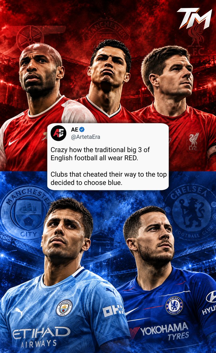 TMfutbal's tweet photo. 🚨 This fan has cracked the code behind Premier League hierarchy. 🤯 https://t.co/KT1SxLtWCL