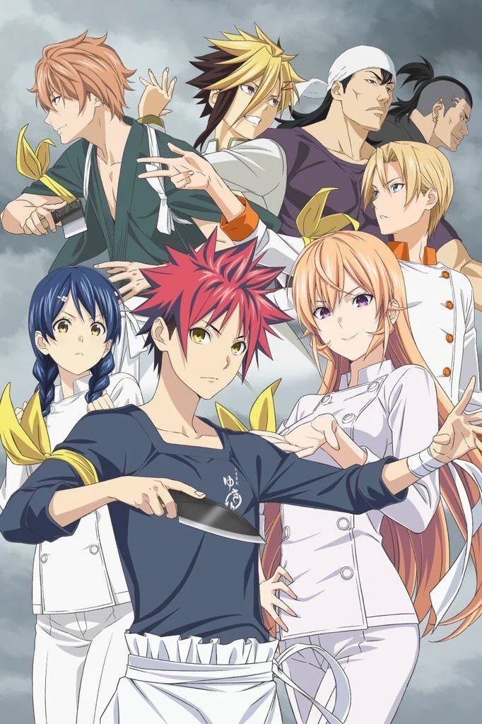 MMDChronicles's tweet photo. The 'FOOD WARS' Anime series ended 6 years ago today! https://t.co/1iZgUURqfz