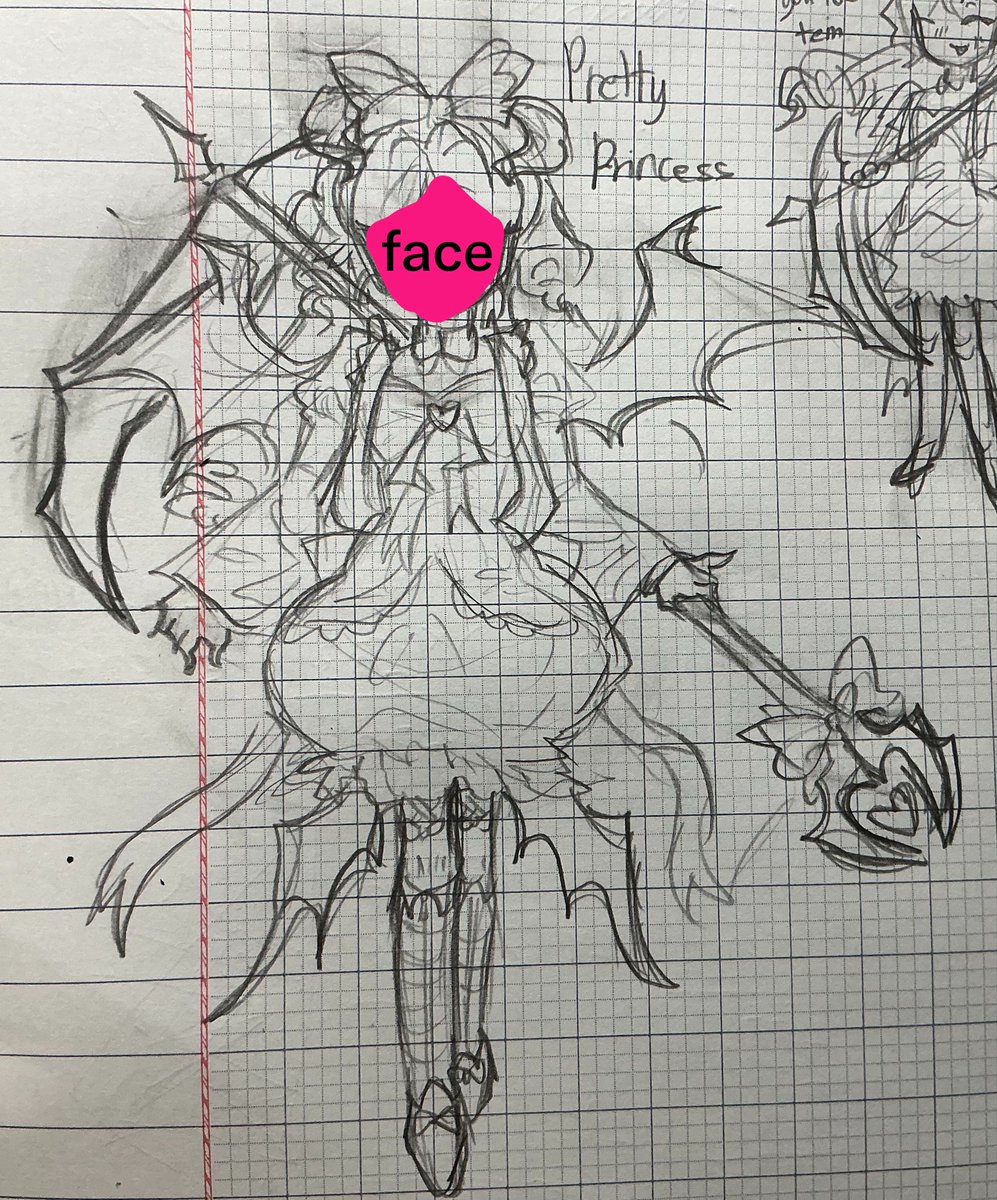 SYDN3Y_th3_l4zy's tweet photo. Ok pretty princess design 👀💗

#prettyprincess #forsaken #art https://t.co/TC4VXBIUEv