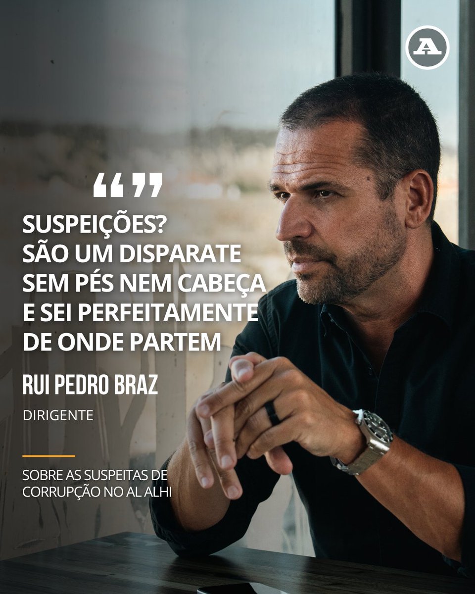 abolapt's tweet photo. Depois da saída atribulada do Al Ahli, Rui Pedro Braz esteve à conversa com A BOLA, naquela que é a primeira entrevista concedida em cinco anos. ⚽
Vê a entrevista completa em A BOLA. 📱
#RuiPedroBraz #AlAhli #ArabiaSaudita #CristianoRonaldo #Benfica #JoaoFelix https://t.co/xNp1Hnbhi7