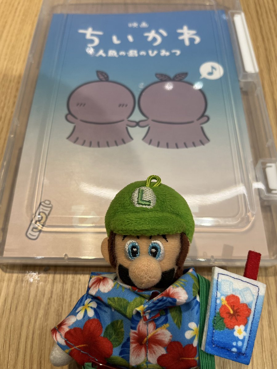 luigi_0929's tweet photo. ちいかわ2回目！！
おかげでルイージはまだ常夏気分だよ https://t.co/32CUz946K9