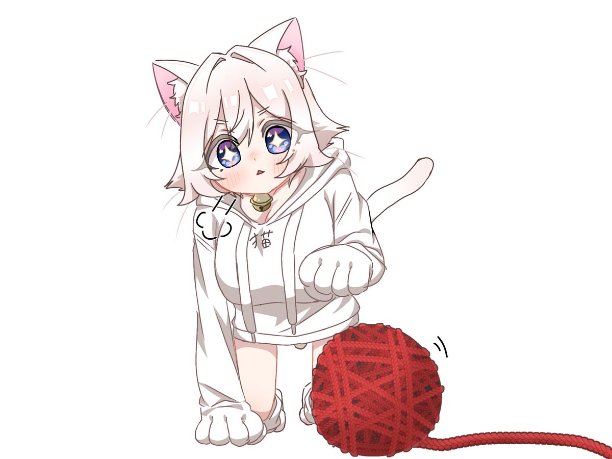 0222_mugi's tweet photo. 遊ぶタマ
#猫成珠 #100カノ #100カノファンアート https://t.co/9Qp51m4o9m