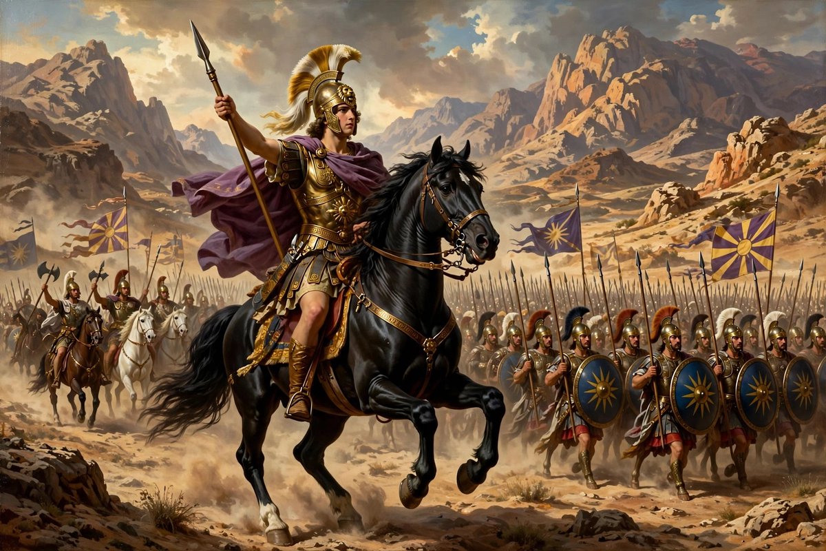 HistoryDailyyy's tweet photo. "There is nothing impossible to him who will try." 

*-Alexander the Great https://t.co/ovlYUr7ag1