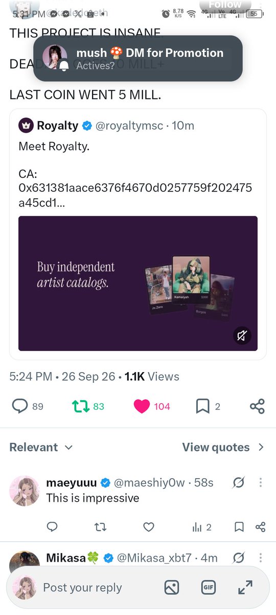 maeshiy0w's tweet photo. @Lyxxprime all done lyxx ! always joining ! 🫡

5ELhFhdaXC28abbEx2RXj5RNcKiMctzpJk9wd4zsjf6p https://t.co/8CaVwUsjyW