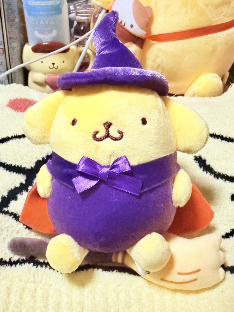 pmkc_nc416's tweet photo. 魔法使いポムをお迎えしました🧙‍♀️
今年のハロウィンも楽しみ〜☺️

 #ポムポムプリン 
 #ポムポムプリン30周年 
 #アベイル 
 #ハロウィン https://t.co/JNRB2Ff2W3