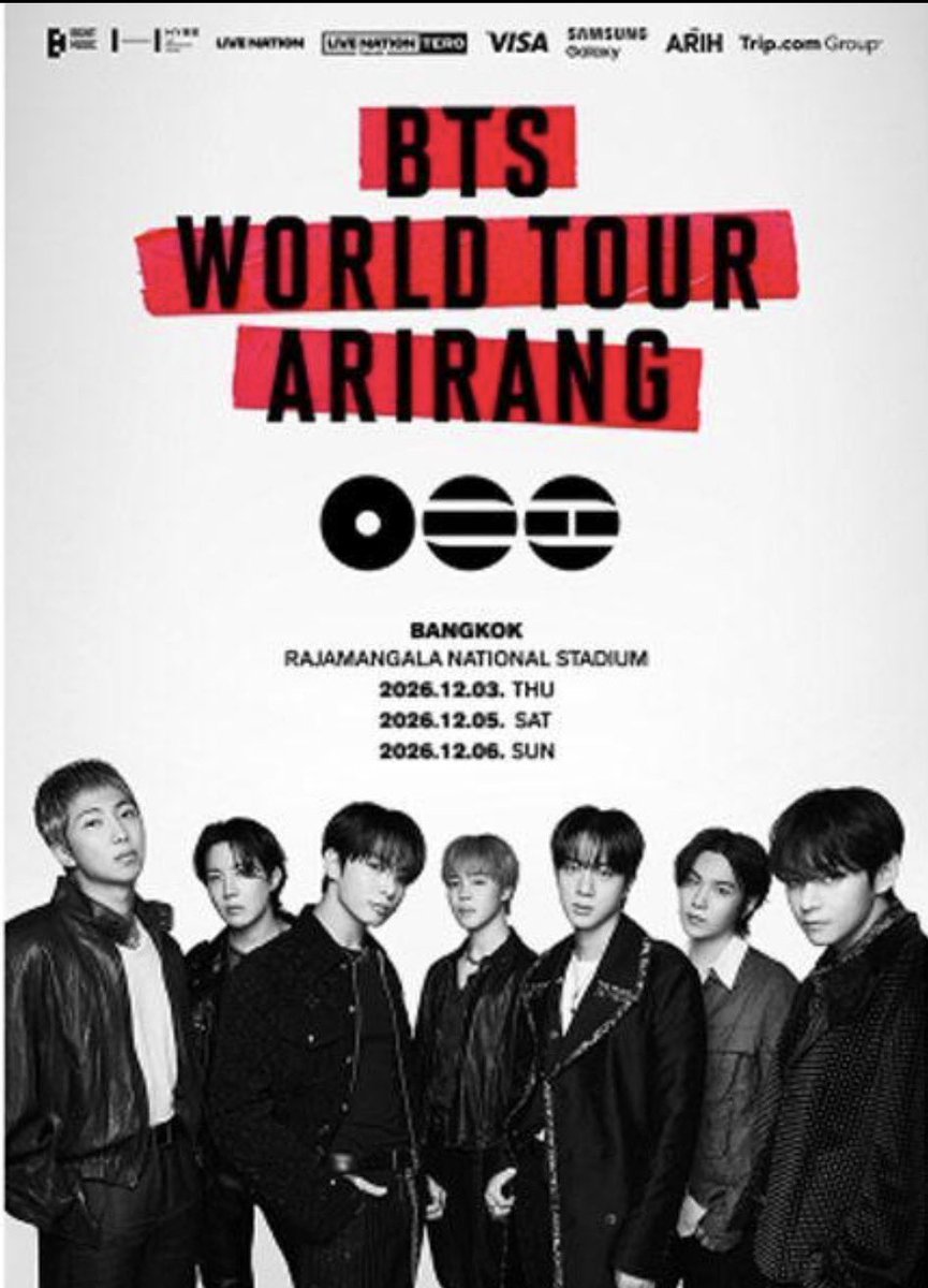 muu0138's tweet photo. 𝐁𝐓𝐒 𝐖𝐎𝐑𝐋𝐃 𝐓𝐎𝐔𝐑 '𝐀𝐑𝐈𝐑𝐀𝐍𝐆' 𝐈𝐍 𝐁𝐀𝐍𝐆𝐊𝐎𝐊 🇹🇭 Proxy&amp;Ticketing 
12.03-06

[Option]
Zone V8, V14
Zone A1,A17
Zone S1C, E1P

Consecutive Seats are available. Can be transferred separately. 
DM if interested
#BTS_WORLDTOUR_BANGKOK
#BTSinBKK
#BTS_WORLDTOUR_ARIRANG https://t.co/YbfosW3acD