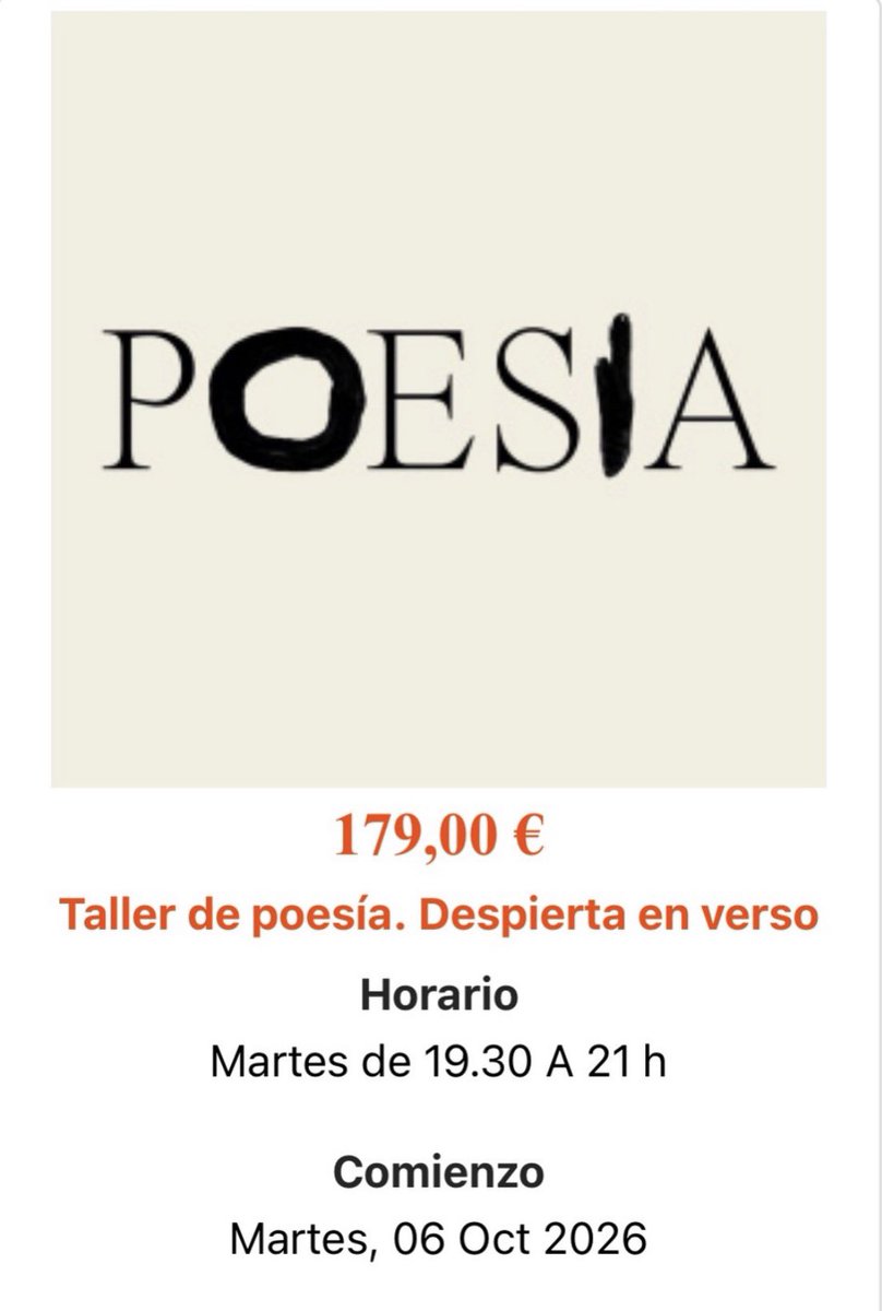 vallenklan_'s tweet photo. todavía te puedes apuntar a mi curso de poesía en la Universidad Popular de Logroño!!!

matrícula online: https://t.co/FQi4aiI1eV 

🍁 🍂 ☕ 📖 🧺 🌰 🧣 🌧️ 🍎 🕯️ 🤎 https://t.co/NcjkoeMOj4
