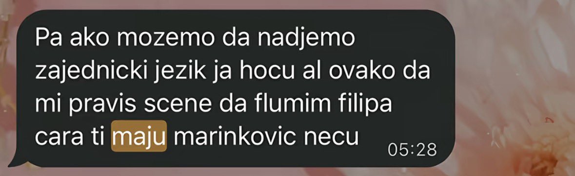 stefidzax's tweet photo. čim je poruka u 05:28 jasno mi je sve https://t.co/3rNXo4nzw1