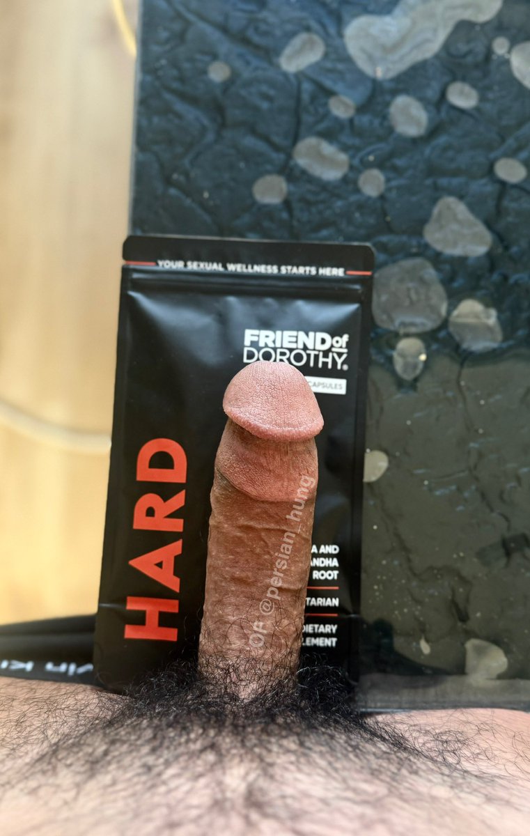 Hung_Persian's tweet photo. Well… I guess the name says it all. 😏🔥
Meet HARD by Friends of Dorothy.

Curious? 👀
🔗 https://t.co/CcNXokPrN6
Use farsarian10% for 10% off 😉🔥 https://t.co/B7tuhpcgFp