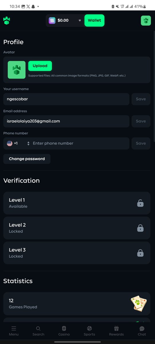 Ramseycollab's tweet photo. @mockerbey @Romer @gamdom I have been showing up to support you my brother MOCKER 

I registered and deposited.
Please tip @mockerbey 
@Romer please notice me 
Gamdom 🆔 ngescobar https://t.co/S6yGDXLEdo