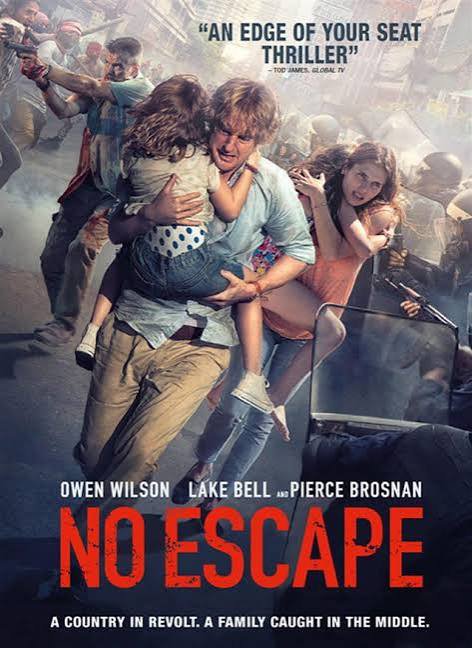 Deh_Nes's tweet photo. quote tweet this with a movie that you can watch 100 times and never get bored of. i’ll start......... No escape https://t.co/gEIRs2VVaF