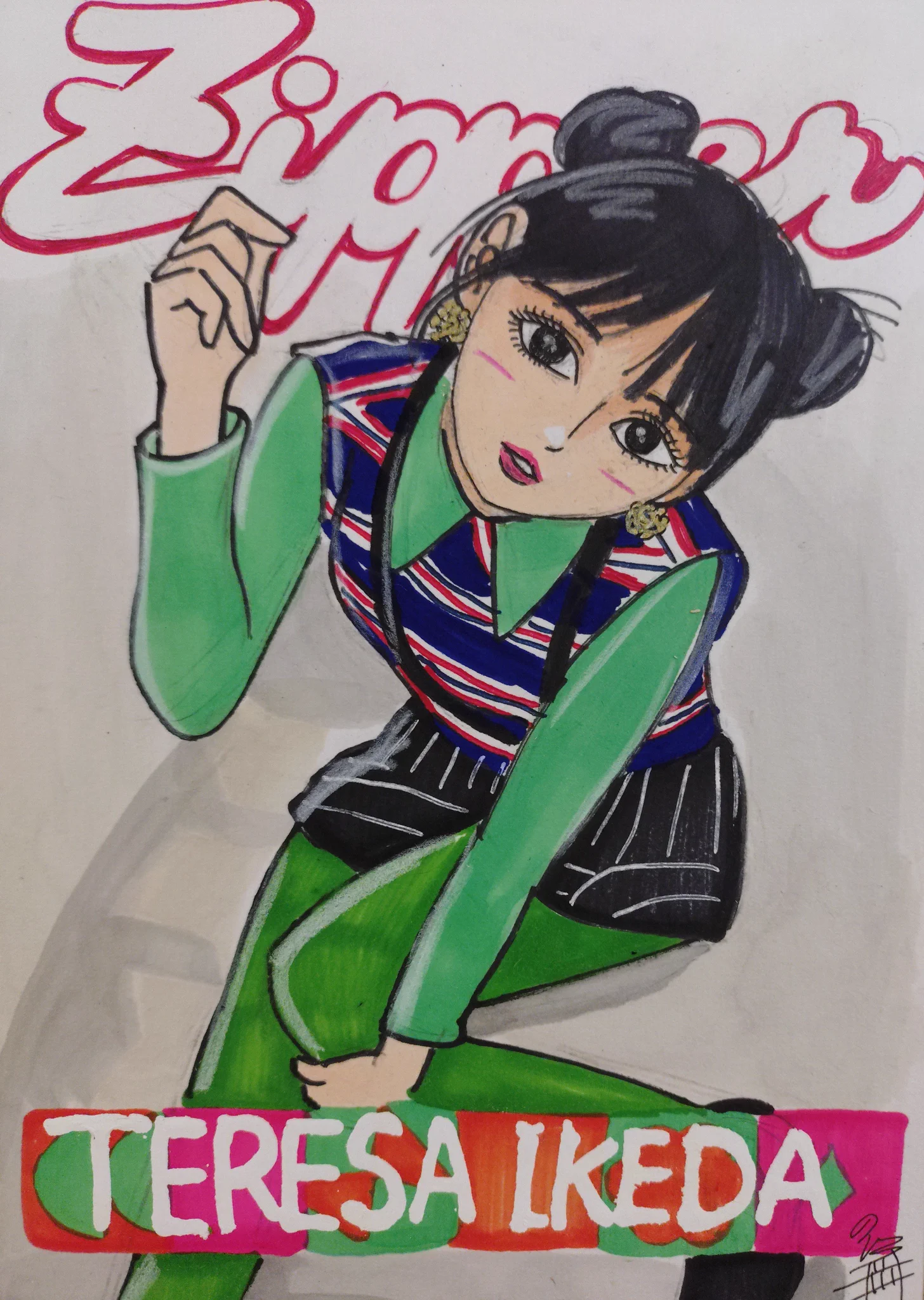 ミツオカノリヒロ⊿似顔絵怪獣ノリラ on X: 