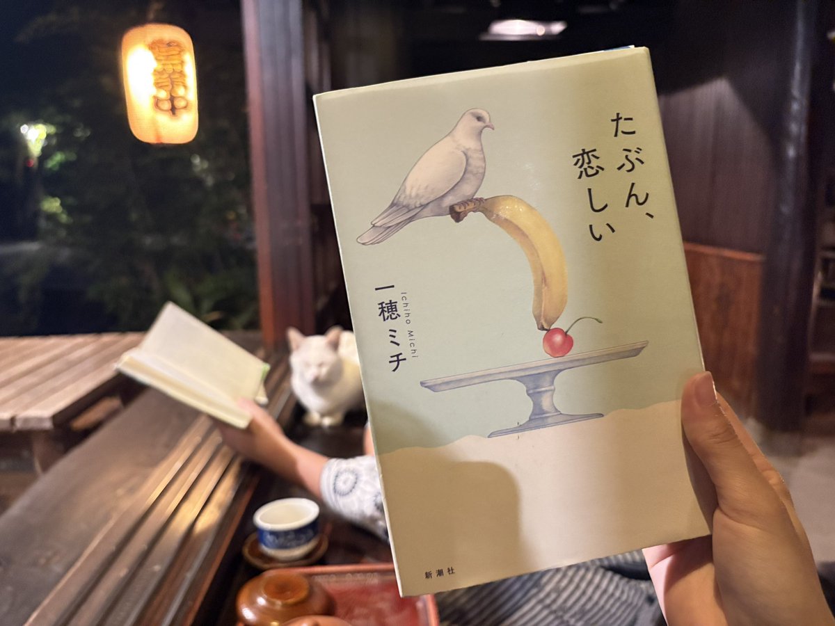 lobo_book's tweet photo. たぶん、恋しい/一穂ミチ
日常、でもうっすら怖い。ホラーっぽい怖さじゃないけど。仄暗いものが混ざっている。イマジナリー猫、彼氏の家に出る女の幽霊、単身赴任から戻った夫の整形疑惑、指笛でしか会話しなくなるおばあちゃん。指笛の話が好き。
#読了 https://t.co/fXNlZj6TzN